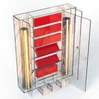 Acrylic display cabinet