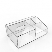 Acrylic tabletop box