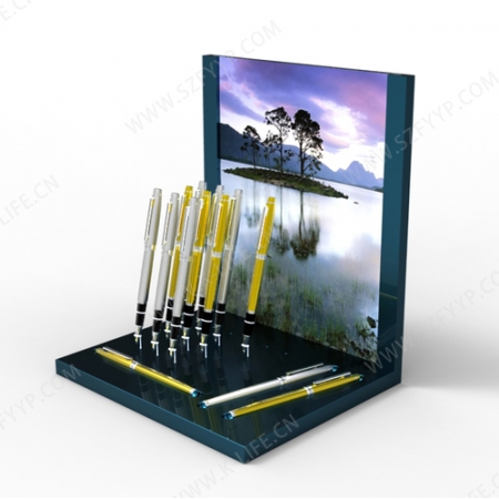 Acrylic pen display frame